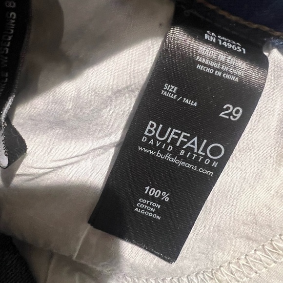 NWT BUFFALO (David Bitton) HIGH RISE GIRLFRIEND Size 29 - Picture 9 of 11